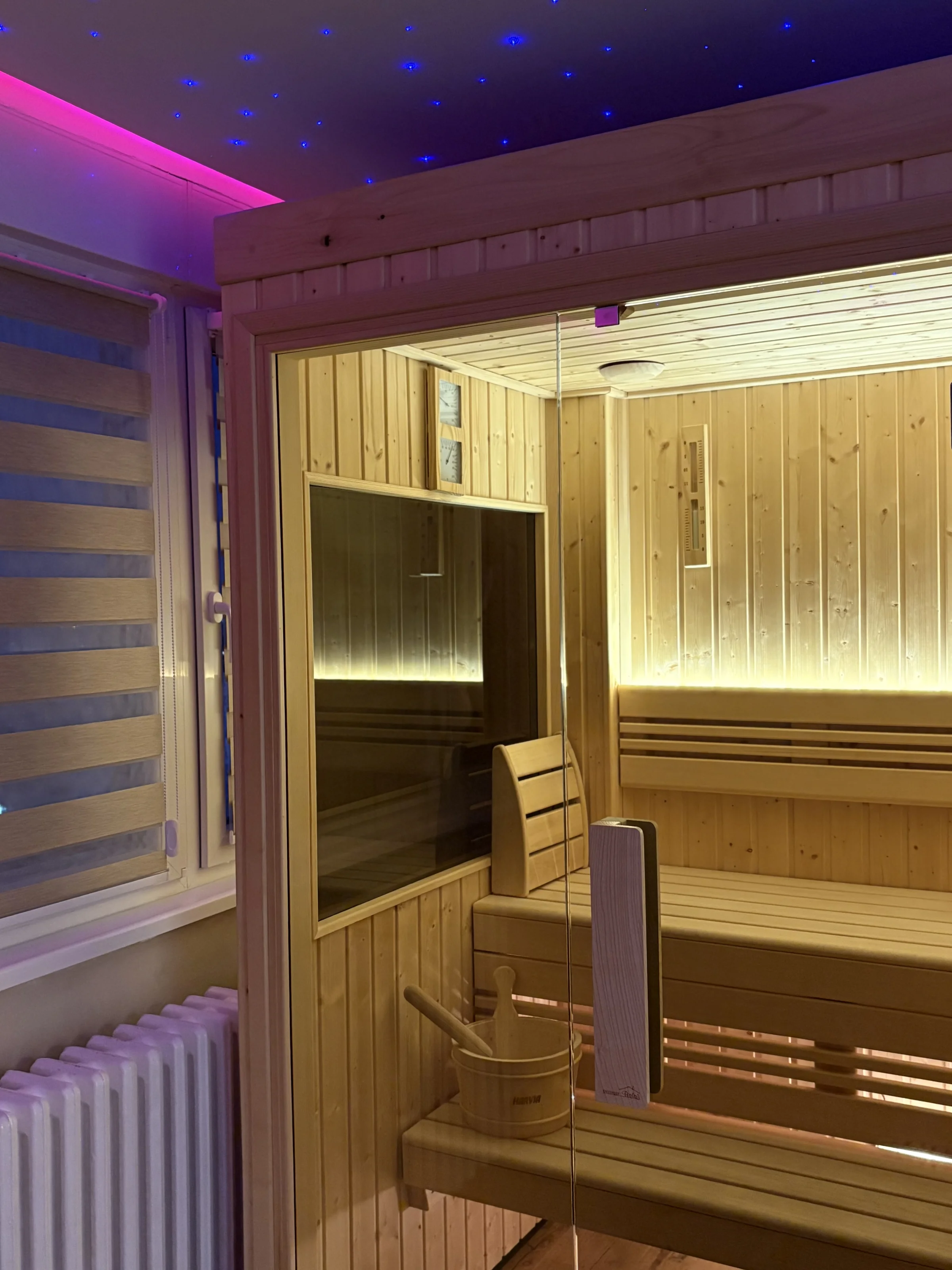 Princ lux spa with sauna and jacuzzi